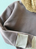 Children's Unisex Plush Detailed Winter Hoodie