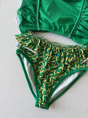 Girl's Quick Drying 2-Piece Bikini Set and Headband