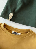 طقم سويت شيرت وبدلة رياضية للأطفال من الجنسين مكون من 3 قطع