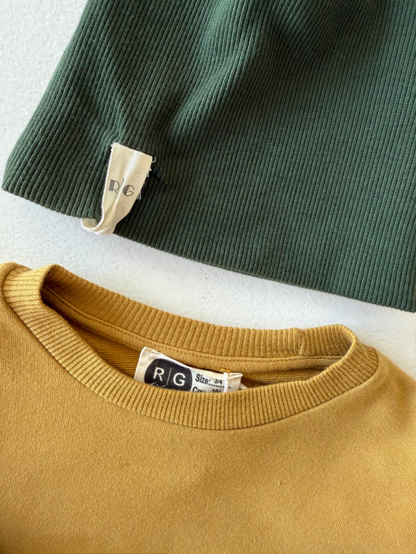 طقم أطفال من كنزة وقبعة وبنطال رياضي | RG Brand | 3–9 سنوات | RG1482