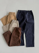 Детские габардиновые брюки с карманами и пуговицами | Для детей 3-9 лет | Бренд RG | RG1489