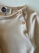 Kinder-Trainingsanzug-Set mit Schulterknöpfen und detailliertem Detail