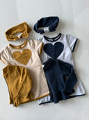 Детский комплект из платья и кардигана