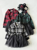 Girl's Skirt Tulle Dress and Headband