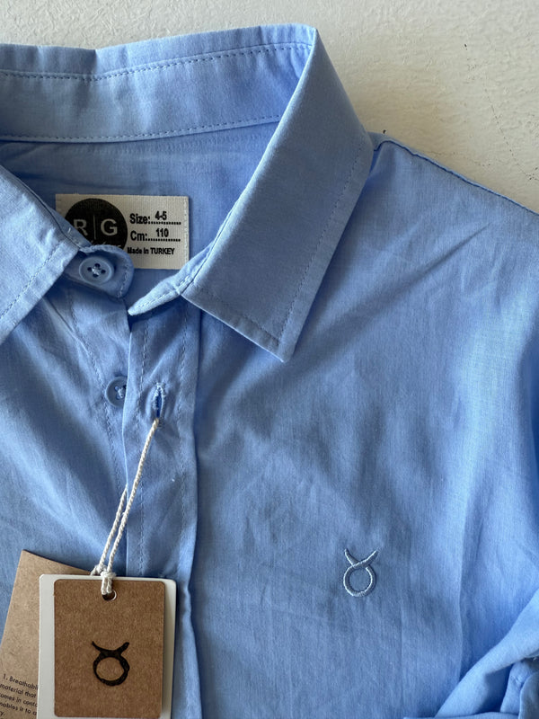 Jungenhemd aus 100 % Bio-Baumwolle | RG1567