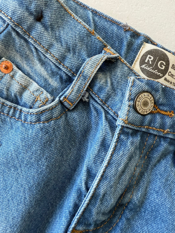 Kinderjeans mit weitem Bein | 100 % Baumwolle | Mädchen & Jungen | RG1593