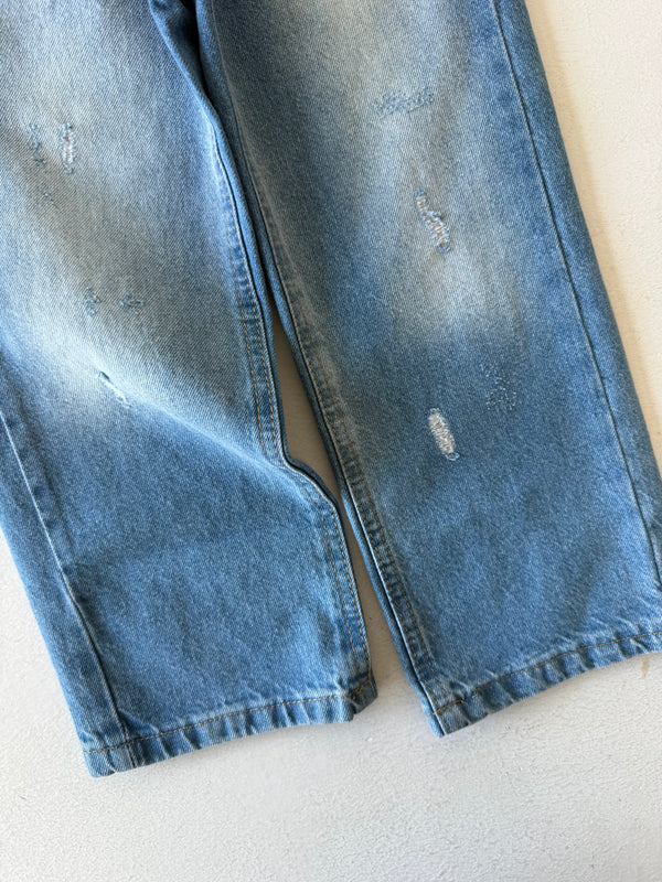 Kinderjeans mit weitem Bein | 100 % Baumwolle | Mädchen & Jungen | RG1593