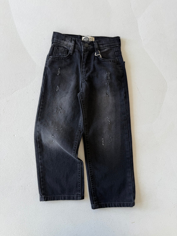 Kinderjeans mit weitem Bein | 100 % Baumwolle | Mädchen & Jungen | RG1593