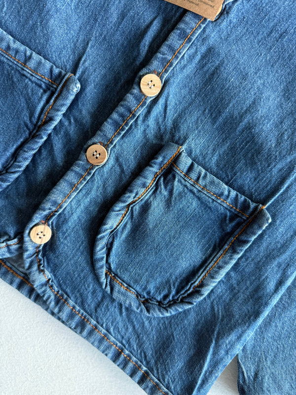 Oversize-Jeansjacke für Mädchen und Jungen | 3–9 Jahre | RG Brand | RG1621