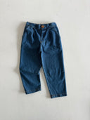 Kinderbroek met comfortabele pasvorm – Ruim, elastische tailleband, beige en jeans