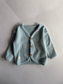 Unisex Button Detailed Baby Cardigan