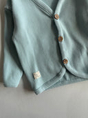Unisex Button Detailed Baby Cardigan