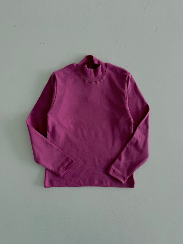 Водолазка с полувысоким воротником для девочек и мальчиков – 3–9 лет | Эластичная, с длинным рукавом | RG1701