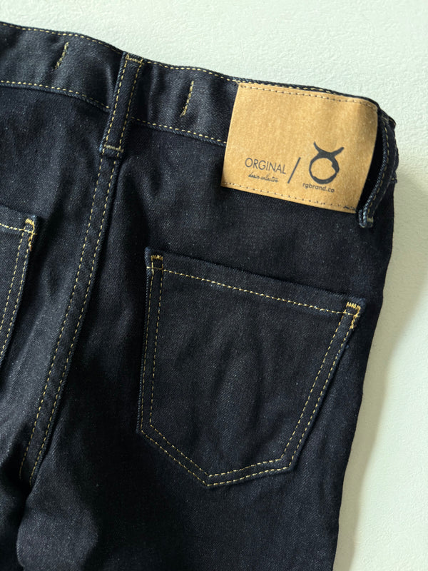 Kids' Stretch Denim Trousers | Ages 3–9 | Dark Blue | Straight Fit | RG Brand | RG1725