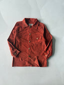 Çocuk Kadife Gömlek – Okul ve Günlük Giyim İçin