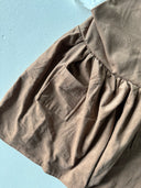 Kız Çocuk Kadife Salopet Elbise – Çift Cepli, Kışlık Günlük Tulum Elbise