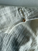 Kız Çocuk Müslin Bluz | Uzun Kollu | Bol Kesim | Pamuklu Müslin Gömlek