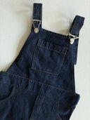 Kız ve Erkek Çocuk Denim Salopet | 3–9 Yaş | Mavi & Lacivert | Yumuşak Kot Salopet