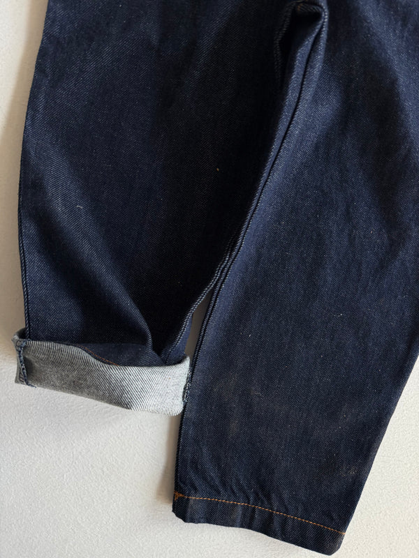 Jeans-Latzhose für Mädchen und Jungen | 3–9 Jahre | Blau, Dunkelblau | 100 % Baumwolle | RG Brand | RG1737