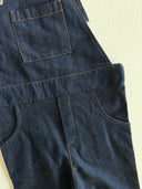 Kız ve Erkek Çocuk Denim Salopet | 3–9 Yaş | Mavi & Lacivert | Yumuşak Kot Salopet