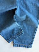 Kız ve Erkek Çocuk Denim Salopet | 3–9 Yaş | Mavi & Lacivert | Yumuşak Kot Salopet