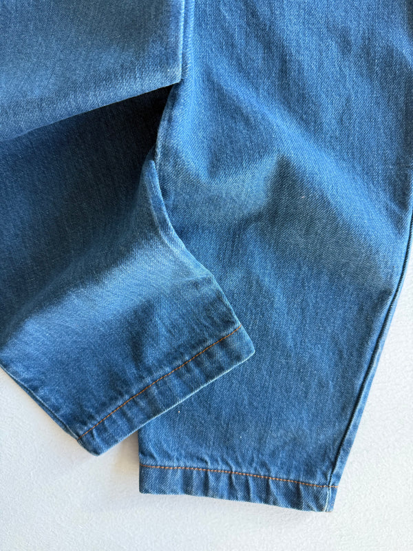 Jeans-Latzhose für Mädchen und Jungen | 3–9 Jahre | Blau, Dunkelblau | 100 % Baumwolle | RG Brand | RG1737