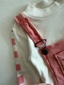 Unisex Salopetli Bebek Takimi 6 Ay 3 Yas - Rahat ve Esnek Tulum Seti