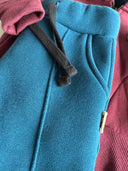 Baby Winter Zippered Cardigan-Tracksuit Set