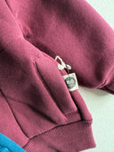 Baby Winter Zippered Cardigan-Tracksuit Set