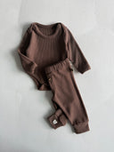 Baby Natural Waffle Bottom-Top Set