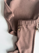 Baby Natural Waffle Bottom-Top Set