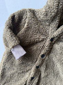 رومبير أطفال شتوي بغطاء للرأس مع تفاصيل الأذن