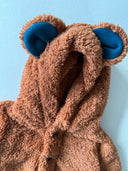 رومبير أطفال شتوي بغطاء للرأس مع تفاصيل الأذن