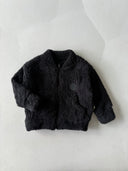 Baby-Unisex-Winter-Cardigan mit Reißverschluss und Taschen