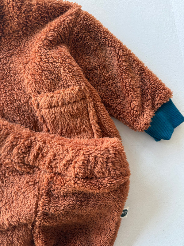 Bebek Kapüşonlu Kulak Detaylı Kışlık Eşofman | 6 Ay–4 Yaş | RG Brand | RG259