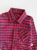 Baby Plaid Patterned Shirt