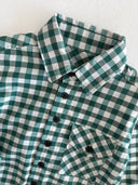 Baby Plaid Patterned Shirt