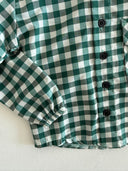 Baby Plaid Patterned Shirt