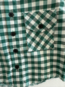 Baby Plaid Patterned Shirt