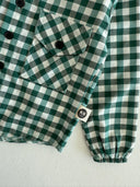 Baby Plaid Patterned Shirt