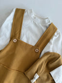 Baby Kangaroo Pocket Rompers and Beanie Set