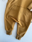 Baby Kangaroo Pocket Rompers and Beanie Set