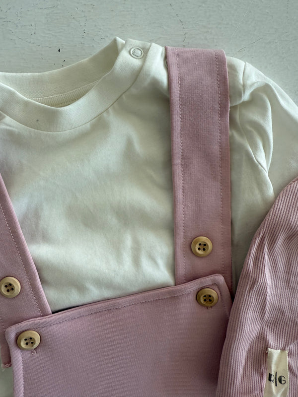 Baby Kangaroo-Pocket Jumpsuit and Beanie Set | 0–24 Months | RG Brand | RG304