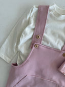 Baby Kangaroo Pocket Rompers and Beanie Set