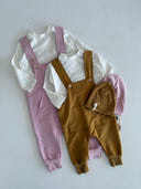Baby Kangaroo Pocket Rompers and Beanie Set