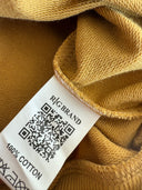 طقم فستان بأزرار أمامية ومطوي - رباط شعر مكون من قطعتين