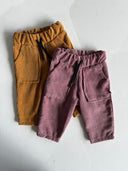 Детские бархатные штаны