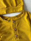 Organic Baby Rompers and Beanie