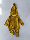 Organic Baby Rompers and Beanie