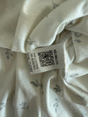 Детское платье и шапочка с натуральным принтом